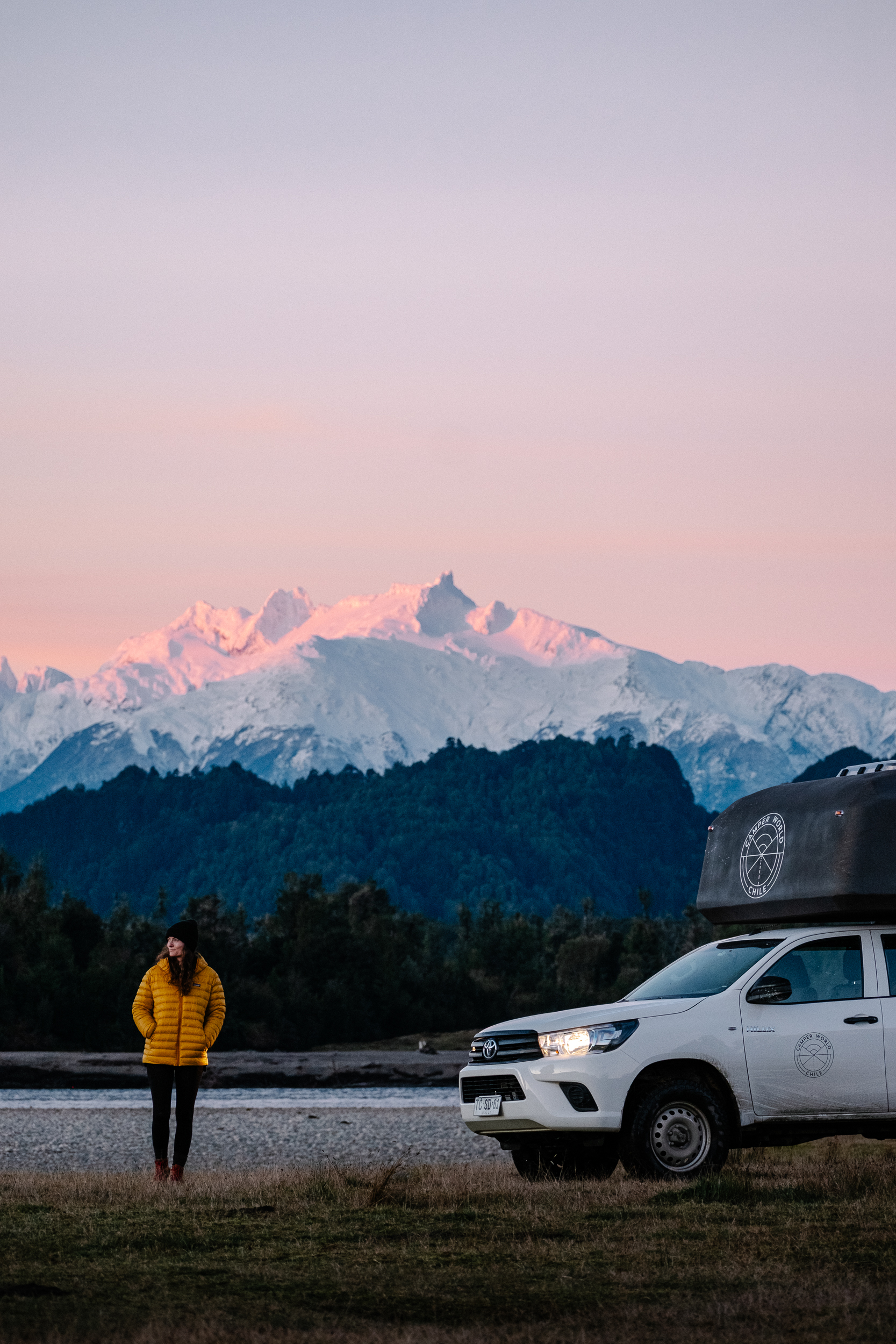 Atardecer en la patagonia